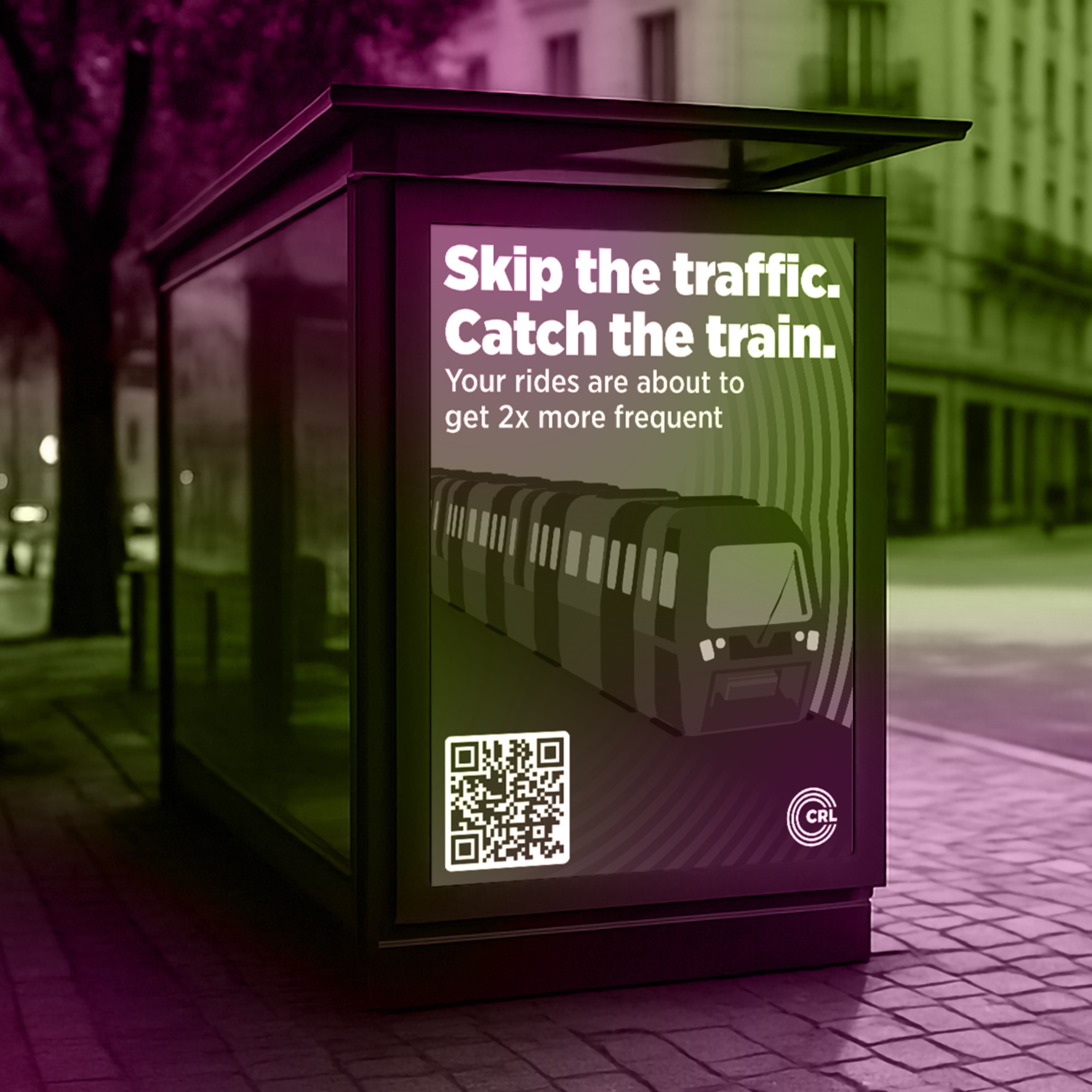 City Rail Link campaign